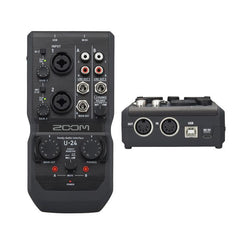 Zoom U24-Usb Ljudkort 2in/4Ut