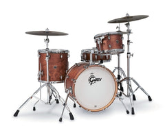Gretsch Catalina Club 12"X8"14"X14"18"X14"14"X5" Satin Walnut Glaze