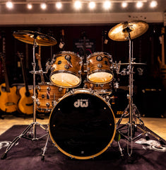 Dw Eco-x Bamboo/ Birch Satin Banana Veneer 10" 12" 14" 22" 14"x5,5" snare