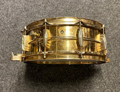 Ludwig Gold Plated Supersensetive 14"x5" Pre Serial nr COB Vintage