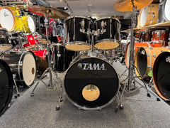 Tama Rockstar-DX 22”12”13”16” Ink. Virvel,Stativ och cymbaler Black Beg.