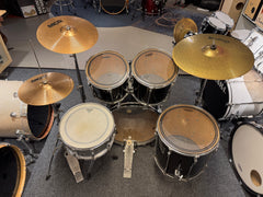 Tama Rockstar-DX 22”12”13”16” Ink. Virvel,Stativ och cymbaler Black Beg.