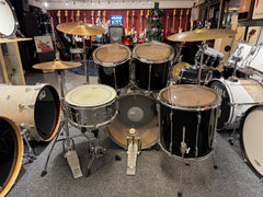 Tama Rockstar-DX 22”12”13”16” Ink. Virvel,Stativ och cymbaler Black Beg.