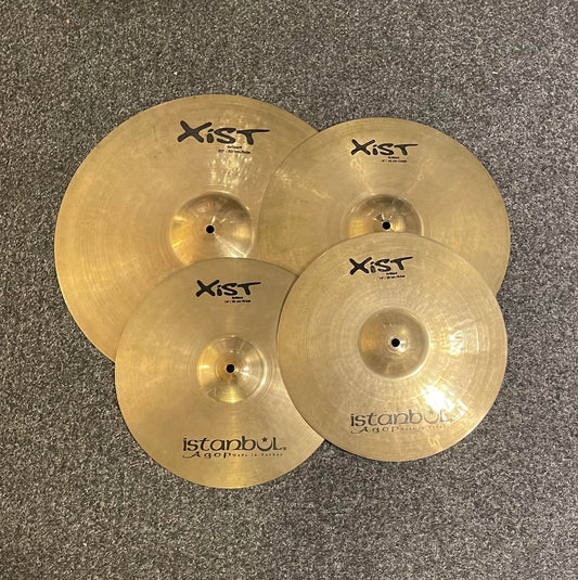 Istanbul Agop Xist Brilliant Cymbalpack 14” Hi hat 16” Crash 20” Ride Beg.