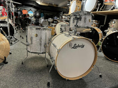 Ludwig Continental Club 20" 4pc Shell Pack, White Pearl