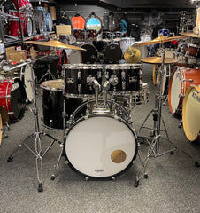 Pearl Export 12” 13” 16” 22” 14x6,5”komplett trumset inkl stativ/pedal samt cymbalpaket Sabian B8 14” 18” 20” Beg.