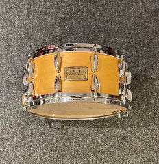 Pearl Masters Custom 14x6,5” 6ply North American Maple Natural Gloss Beg.