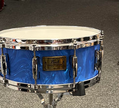 Pearl Masters Custom MMX 14x5,5” Blue Flame