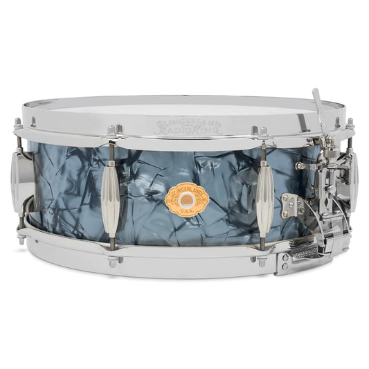 Slingerland Radioking 14"x5" Black Diamond Pearl. Limited Edition. in stock!