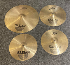 Sabian XS cymbalpack 14” Hi hat 16” Medium Thin Crash 20” Medium ride Beg.