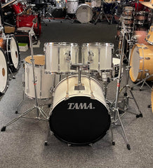 Tama Rockstar MIJ Shellpack 12” 13” 16” 22” inkl originalvirvel 14x6,5” samt stativpaket och pedal