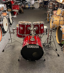 Yamaha Power V Special 10” 12” 14” 20” samt originalvirvel 14x6,5 inkl, Yamaha stativpaket och pedal