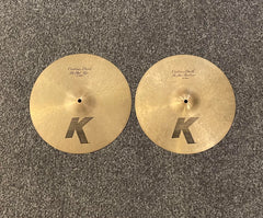 Zildjian K Custom Dark 14” Hi Hat Beg.