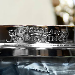 Slingerland Radioking 14"x5" Black Diamond Pearl. Limited Edition. in stock!