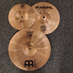 Meinl Classic Custom Bronze Pack 8" 10" 12" beg.