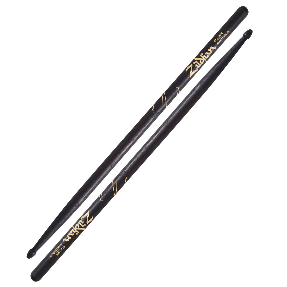Zildjian 5A Acorn Black Hickory - Wood Tip