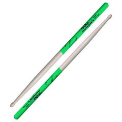 Zildjian 5B Green Dip Maple - Wood Tip