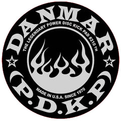 Danmar Power Kick Pad (Flame Black-White)