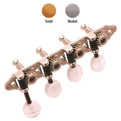 Deluxe Mandolin Machine Heads – Nickel
