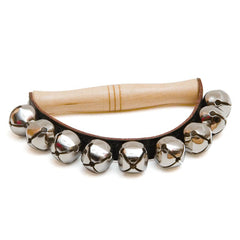 Bjällerband, handtag "knogjärn" - 9 klockor