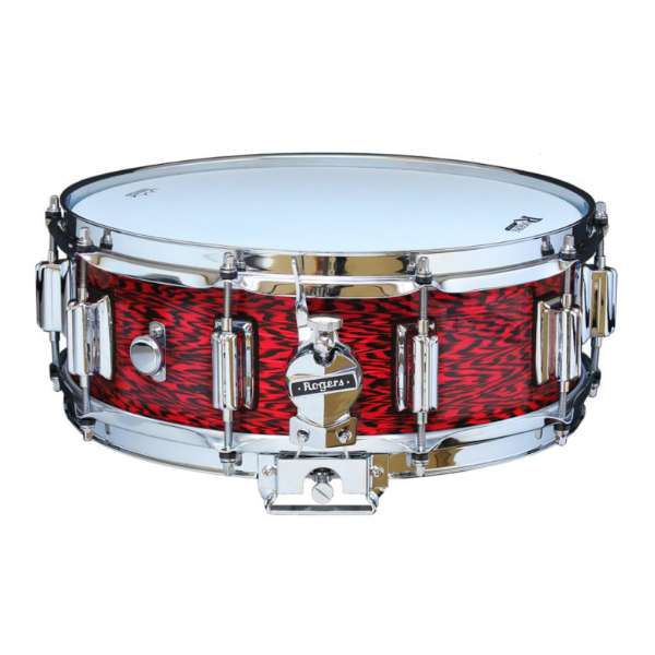 Rogers DynaSonic 14x5 Wood Shell Snare | Beavertail Lug - Red Onyx