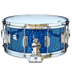 Rogers DynaSonic 14x6.5 Wood Shell Snare | Beavertail Lug - Blue Onyx
