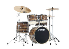 Tama Imperial 5-del m/cymb. Coffee Teak Wrap