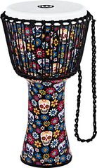 Travel Rope Djembe 12'' Day Of The Dead