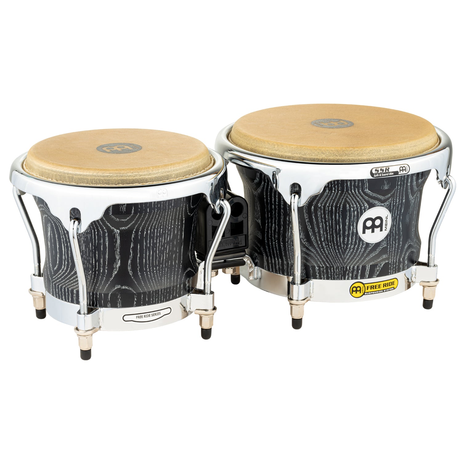 Meinl Bongo Woodcraft Vintage Black