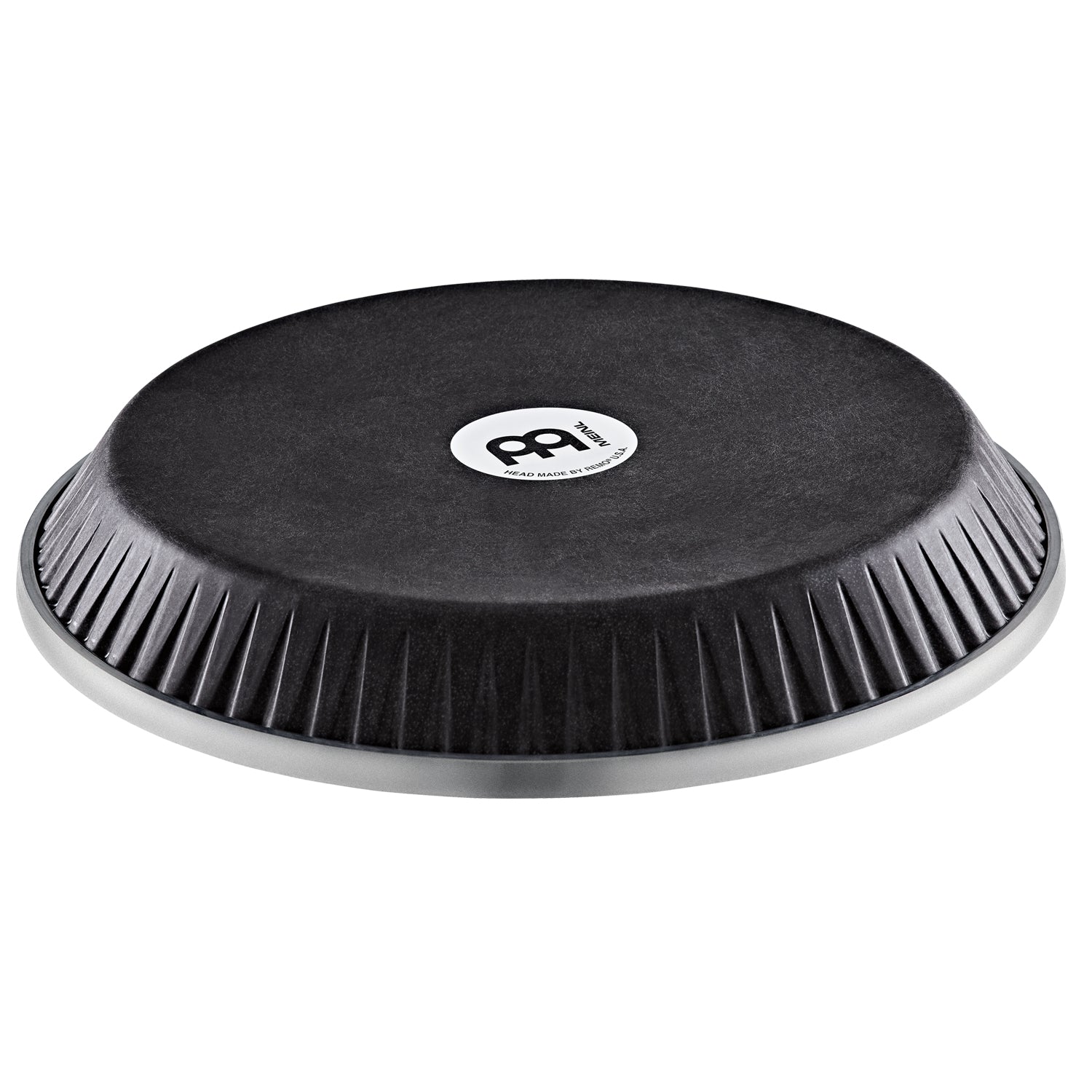 Congaskinn 11'' Remo Black Calfskin Skyndeep