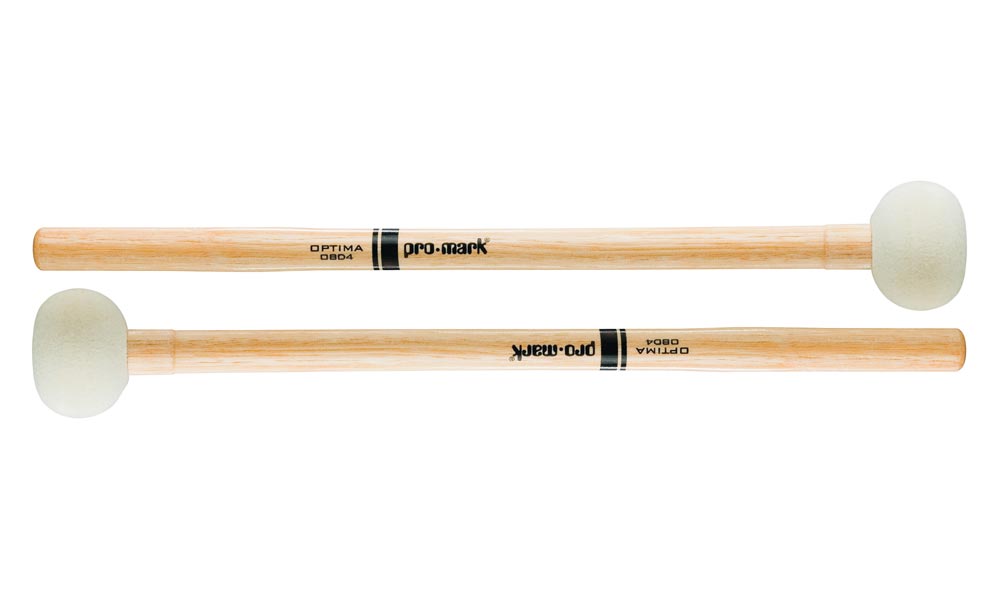 Optima Bass Drum Mallet - 2'' Head