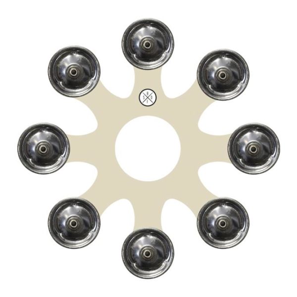 Big Fat Snare Drum Octopus Bling Ring