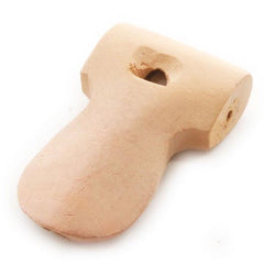 Apito, 3-tone whistle, handcarved