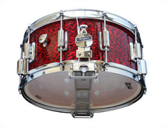 Rogers DynaSonic 14x6.5 Wood Shell Snare | Beavertail Lug - Red Onyx