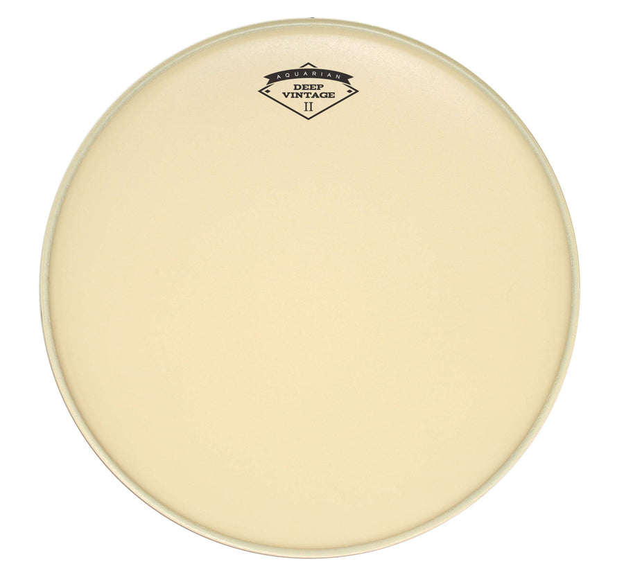 8" Deep Vintage II Texture Coated 2 Ply Drumhead