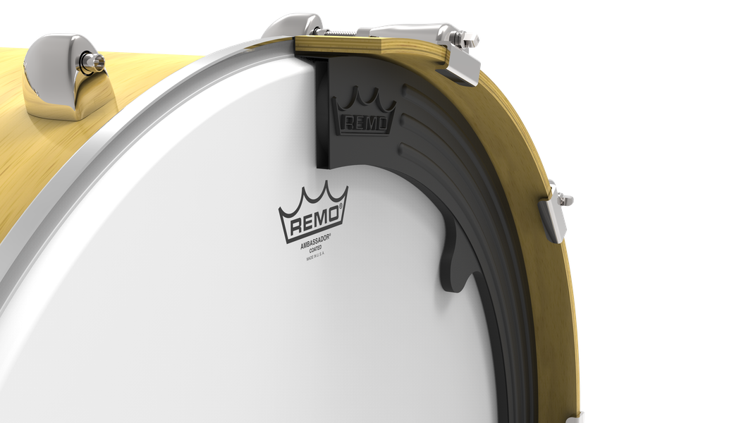 Remo Ambassador Starfire Gold Bass 22"