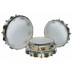 Planet Music Tambourine 8" Wood Tunable - single row