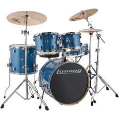 Ludwig Element Evolution 20" inkl. hardware - Blue Sparkle