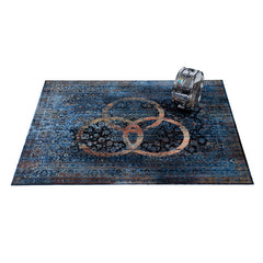 DRUMnBASE VP185-BNZ Vintage Persian Bonzo Drum Mat