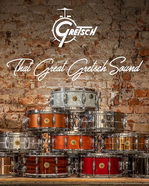 Gretsch Drums Roadshow från 8e Maj och 14 dagar framåt