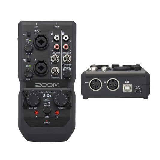 Zoom U24-Usb Ljudkort 2in/4Ut