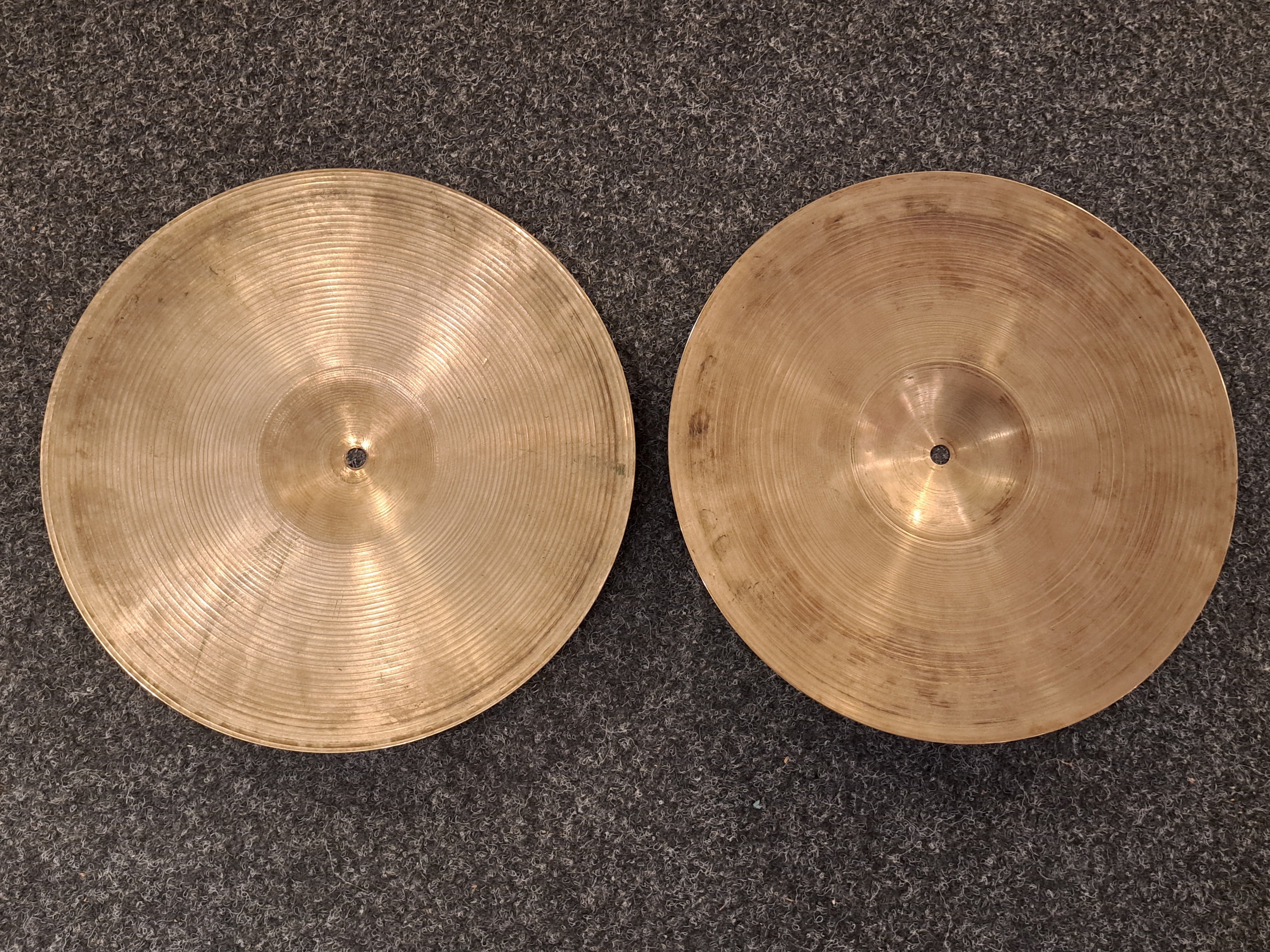 Zildjian 14" avedis hihats vintage.