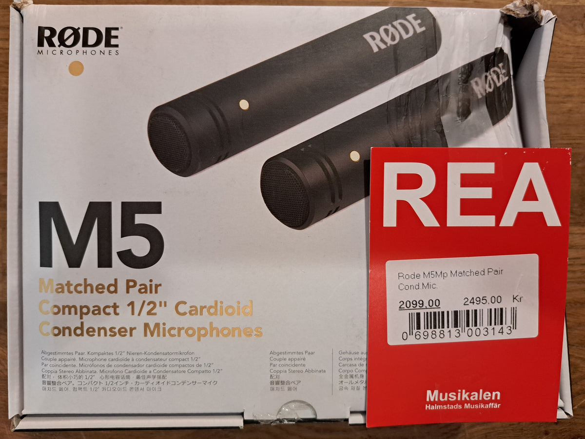 Röde M5Mp matched pair cond. Mic