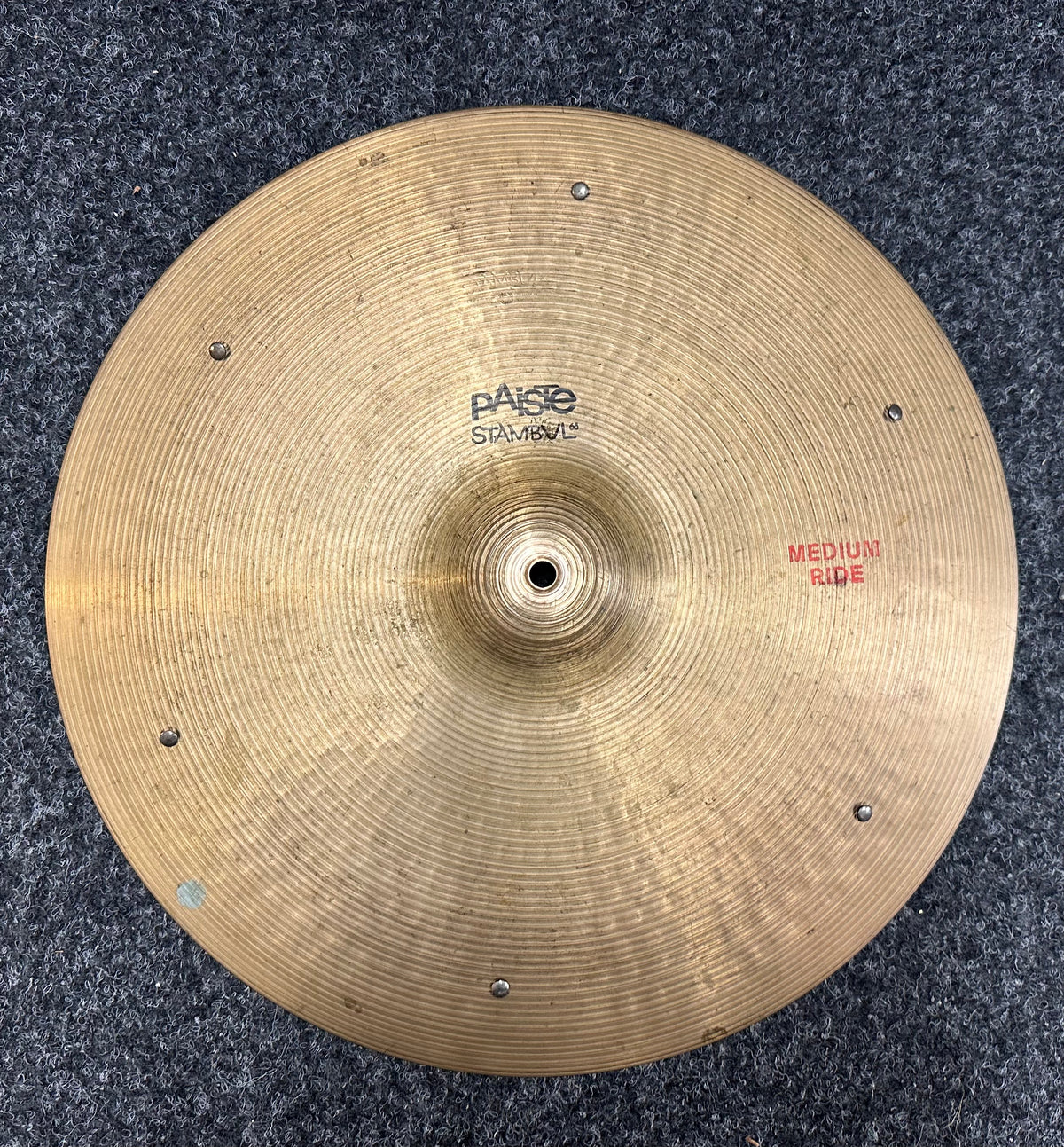 Paiste 18 Stanbul vintage nitar beg