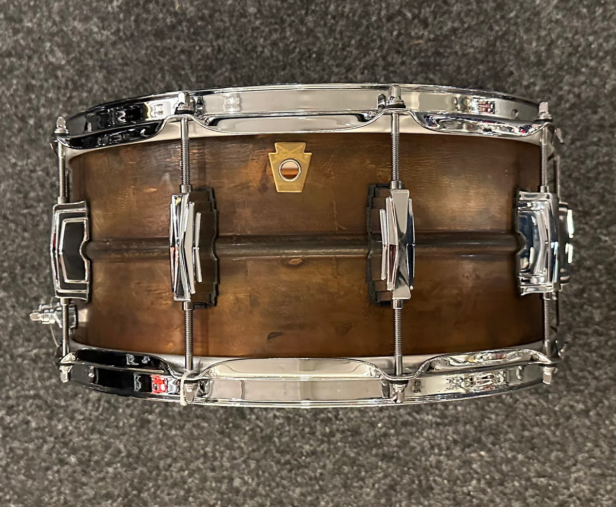 Ludwig Lc663 Copper Phonic 14x6,5 - Raw Shell