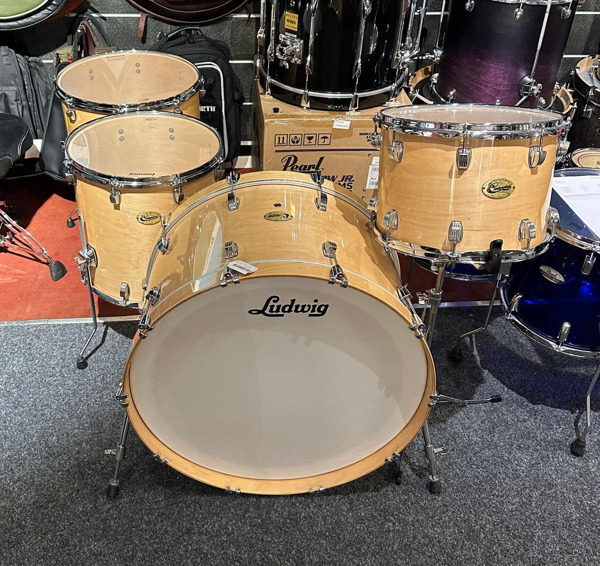 Ludwig Centennial Zep Set Shell Pack - Natural Maple