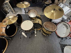 Gretsch Catalina Club Mod 22"12"16" Ink. Virvel,stativ och nya Cymbaler Beg.