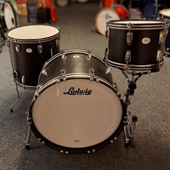 Ludwig Legacy Mahogany Fab black cat Outfit - Limited Edition