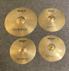 Istanbul Agop Xist Brilliant Cymbalpack 14” Hi hat 16” Crash 20” Ride Beg.