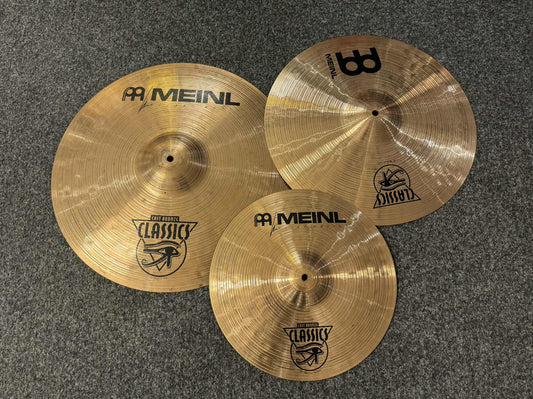 Meinl Classics Bronze 14",18",20" Cymbalpack Beg.